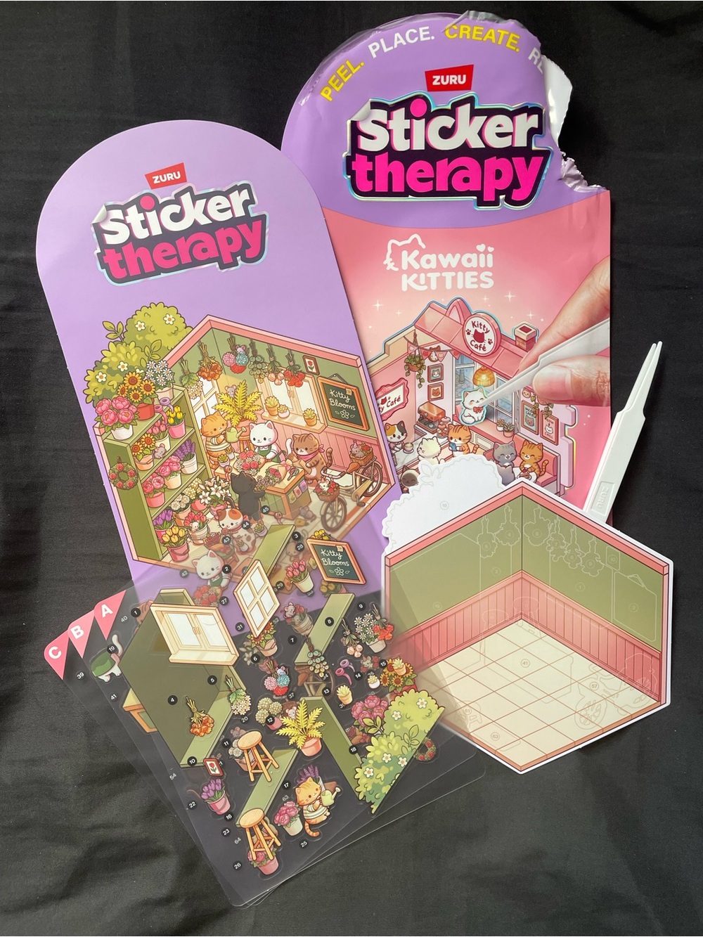 Zuru Sticker Therapy Sticker Scene (Flower Shop)